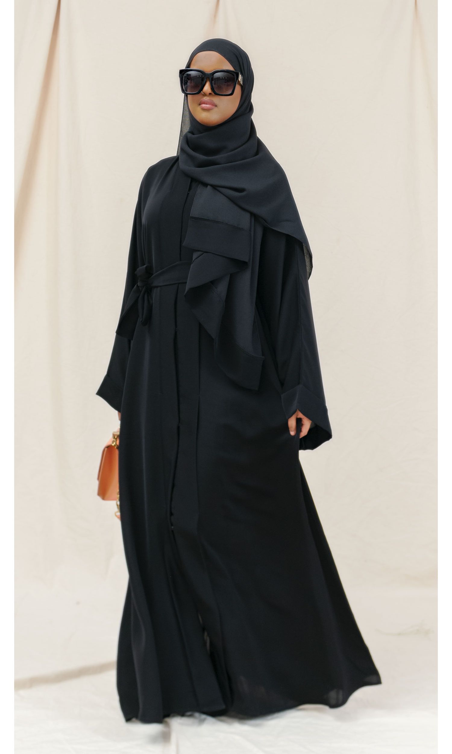 Luxe Abaya in Black