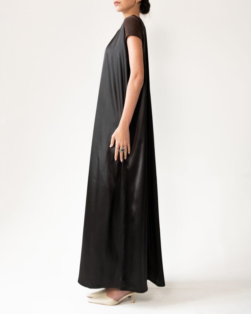Satin Slip in Black