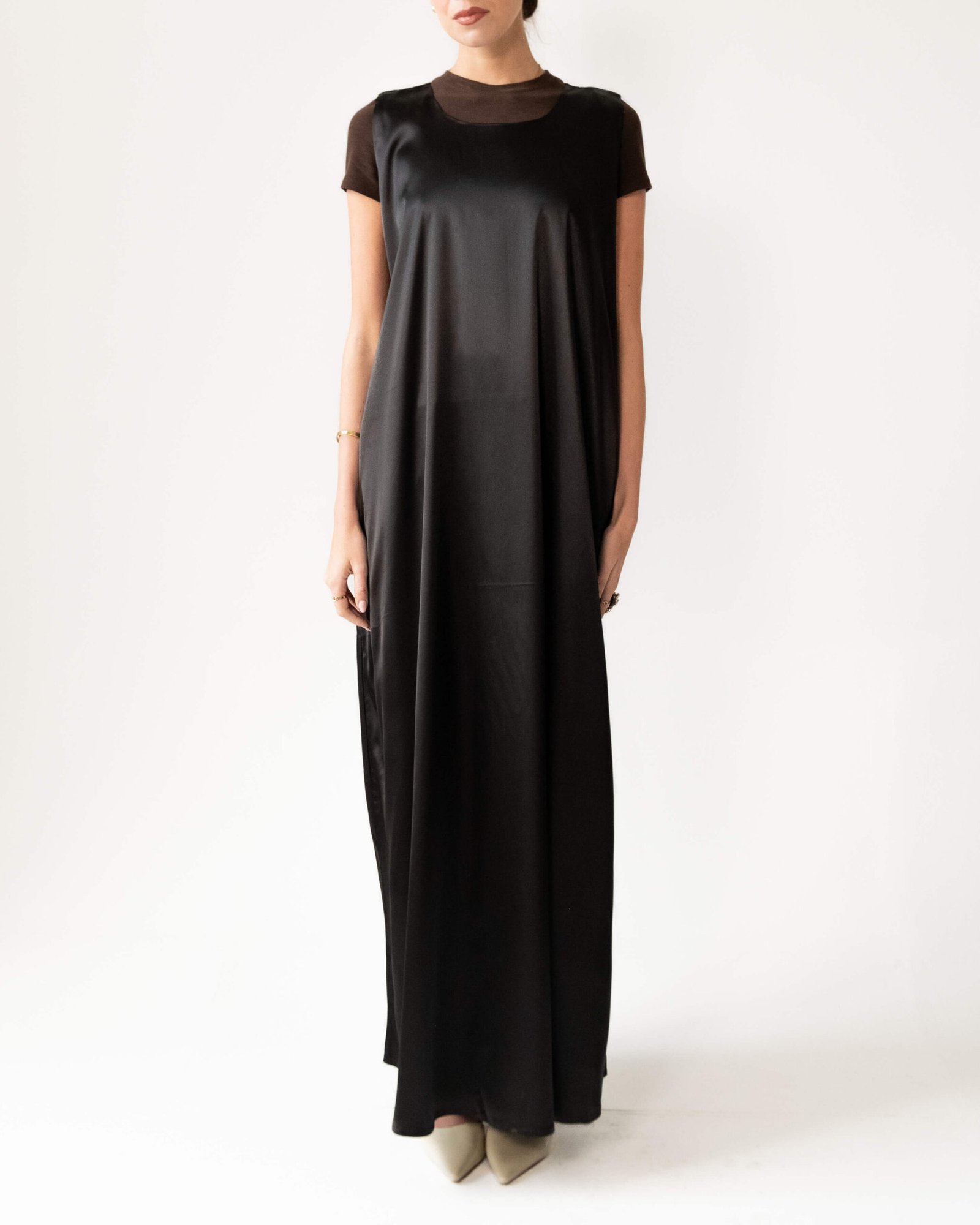 Satin Slip in Black