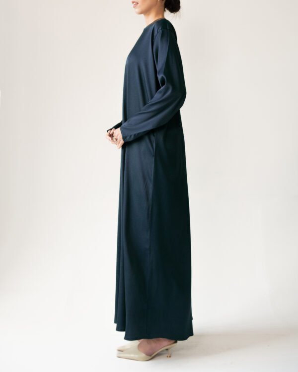 Long Sleeve Dress in Sapphire Blue