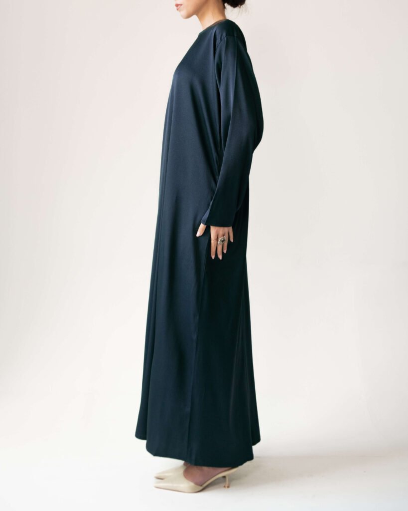 Long Sleeve Dress in Sapphire Blue