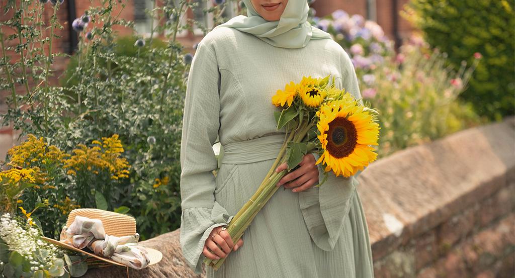 Summer Blog Smocked Abaya Summer Blog Smocked Abaya