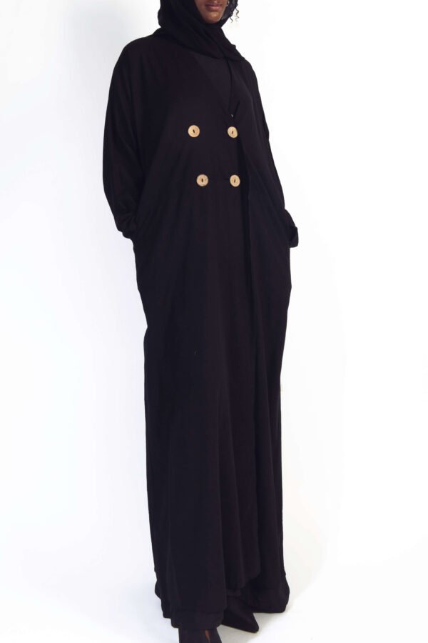 The Linen Trench Style Abaya