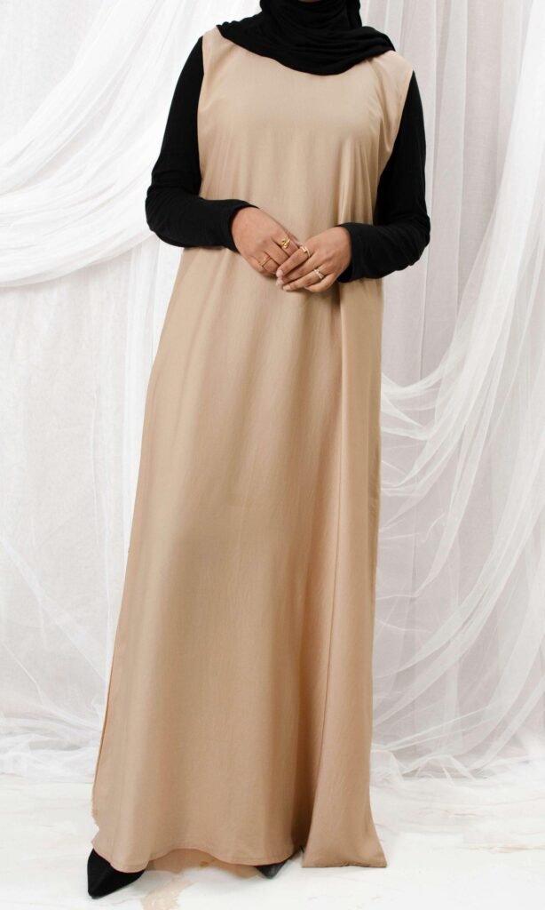 Sateen Slip - Golden Beige