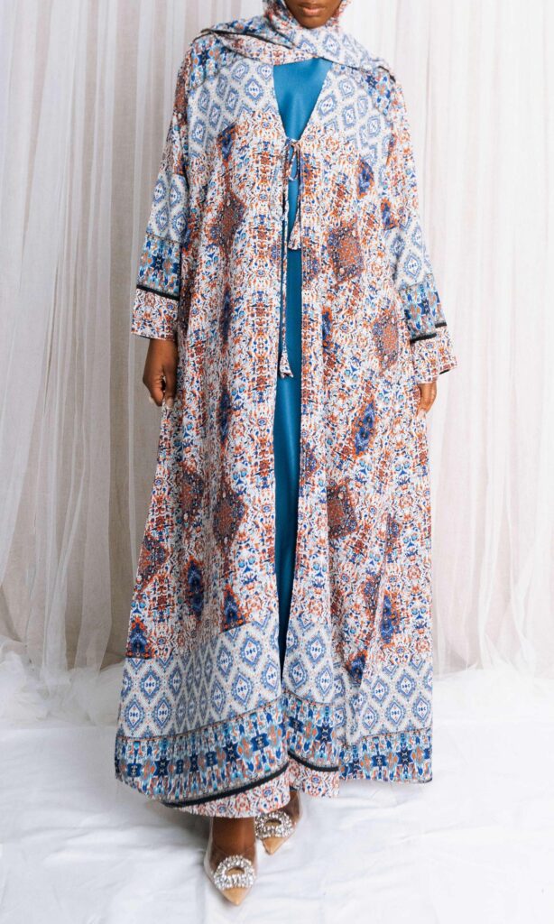 Printed Kimono - Lisbon