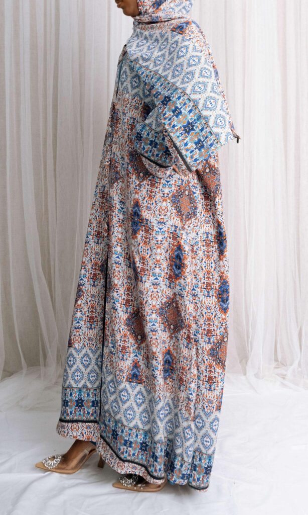 Printed Kimono - Lisbon - Side