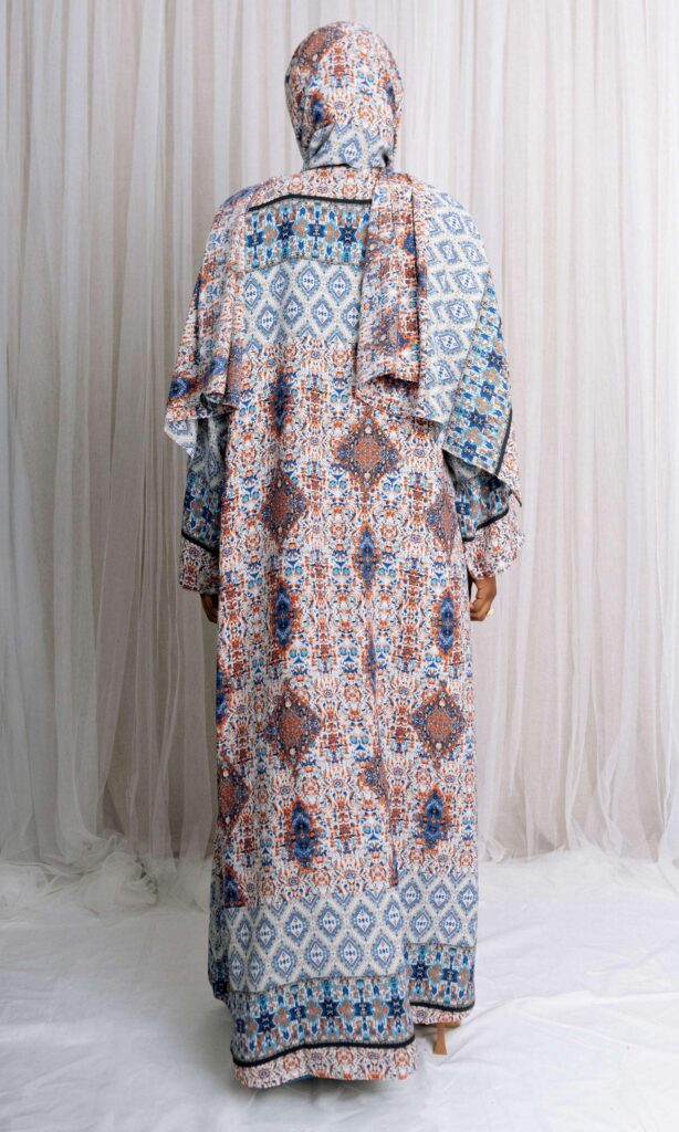 Printed Kimono - Lisbon - Back