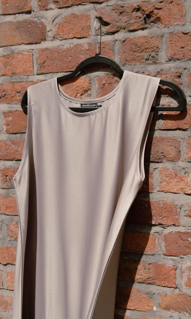 Crepe Slip - Lavender Grey