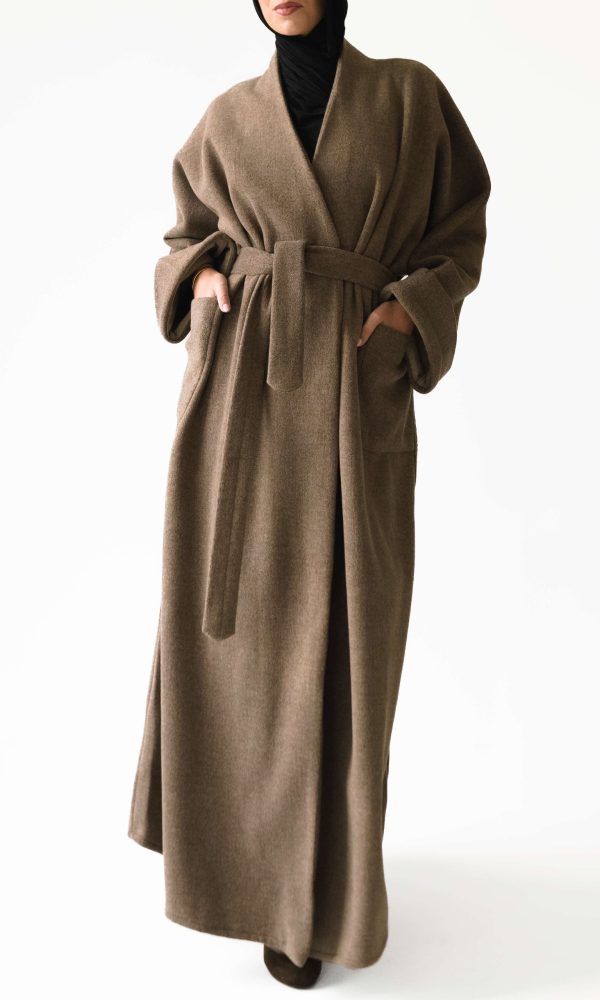 The Classic Abaya Coat - Beige