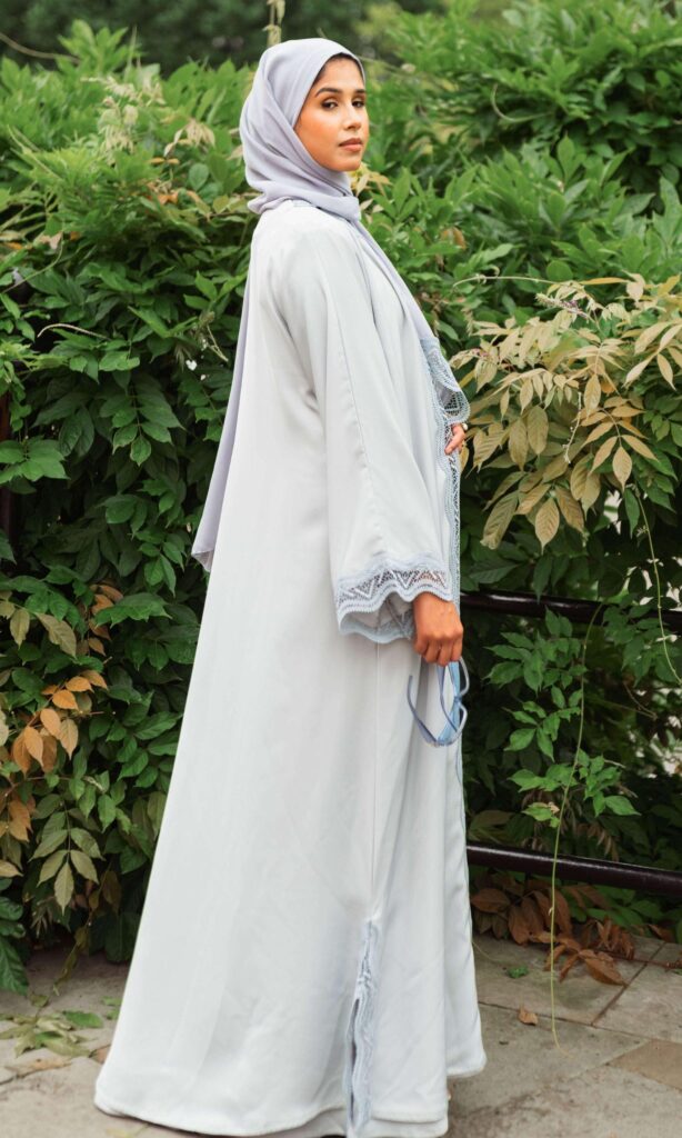 Topaz Lace Abaya (4)