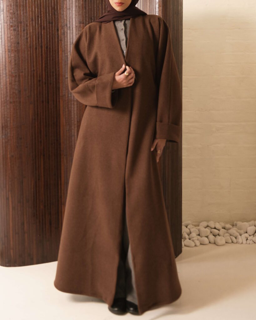 The Contour Coat in Chestnut