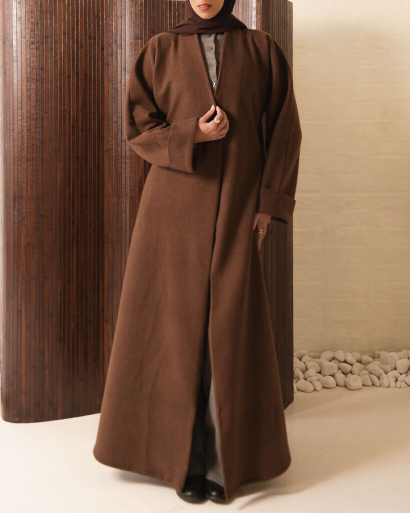 The Contour Coat in Chestnut