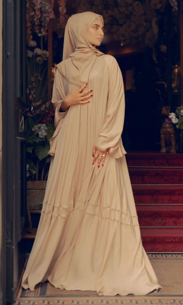 Diamante Trapeze - Beige/Gold