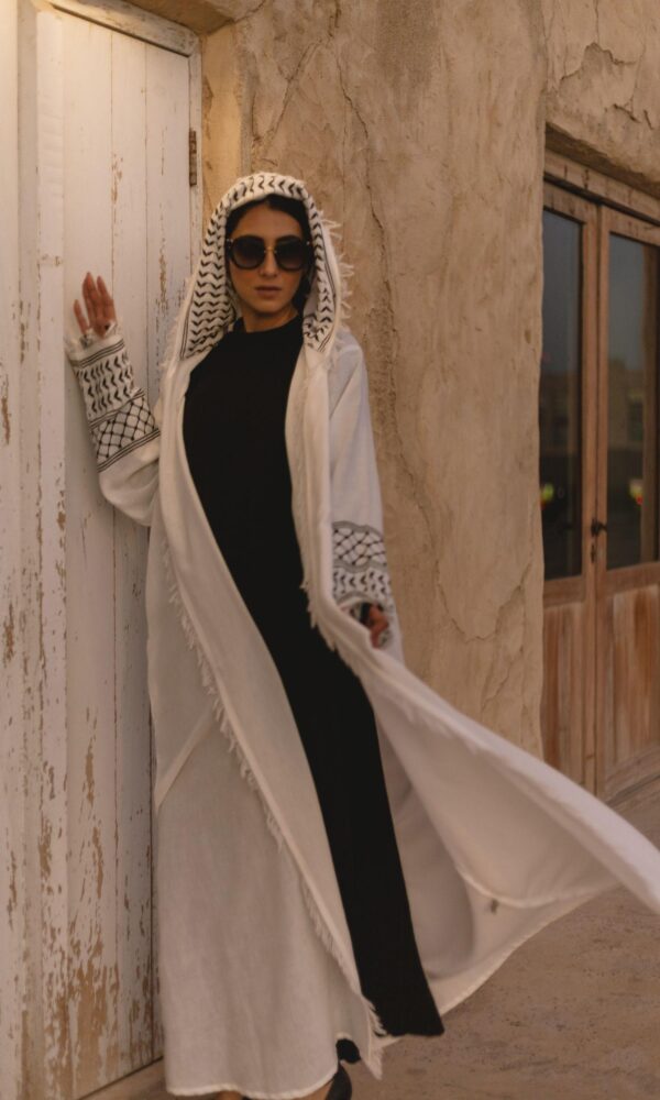 Falastini Kimono - White