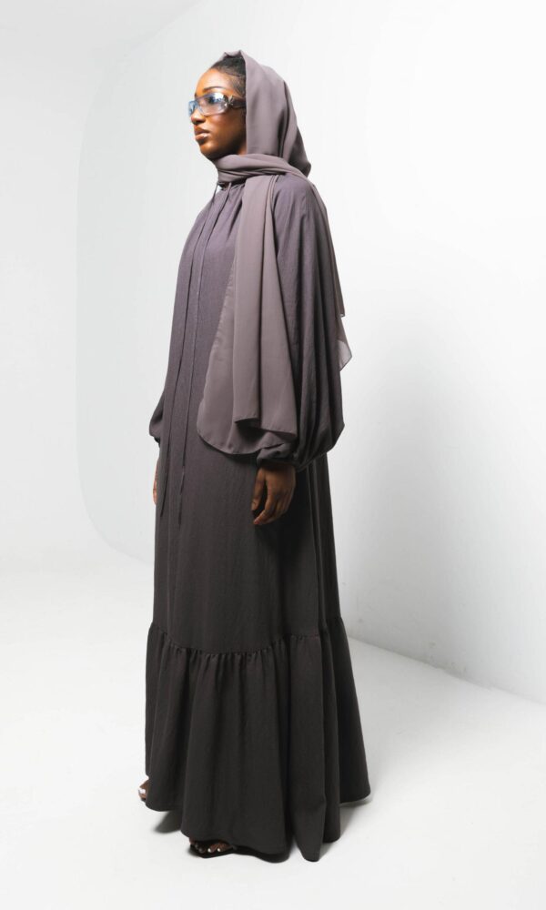 Linen Balloon Sleeve - Lavendar