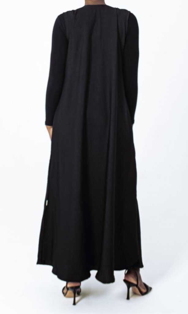 sateen sleeveless slip black (2)