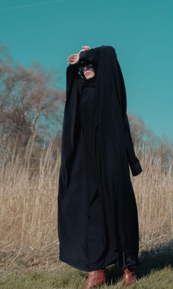 Satin Trim Butterfly