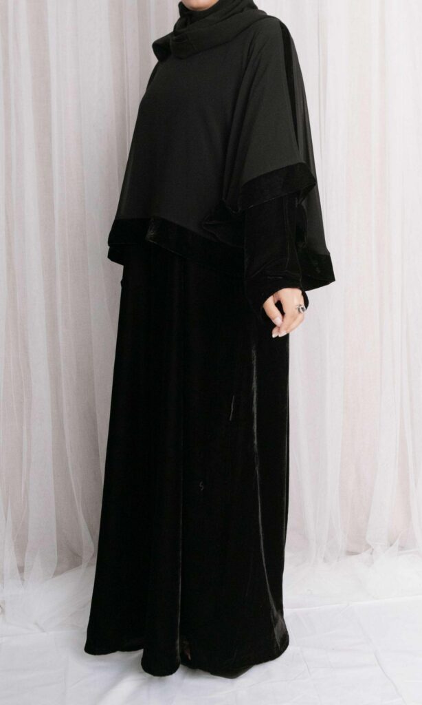 the cape abaya velvet