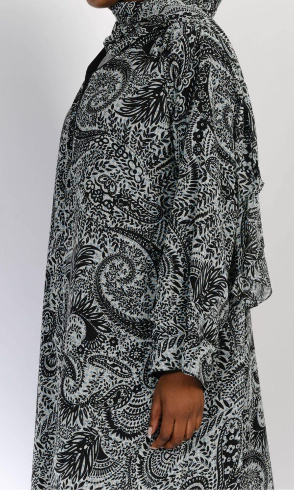 Printed Kimono - Paisley Vortex