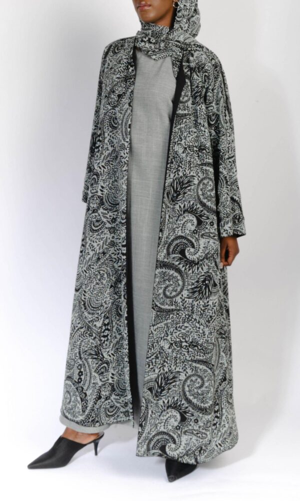 Printed Kimono - Paisley Vortex