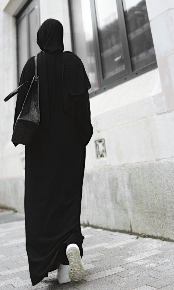 The Textured Abaya
