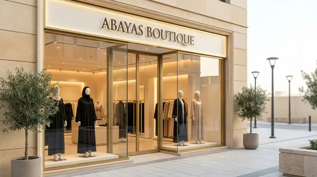 Abayas Boutique Storefront
