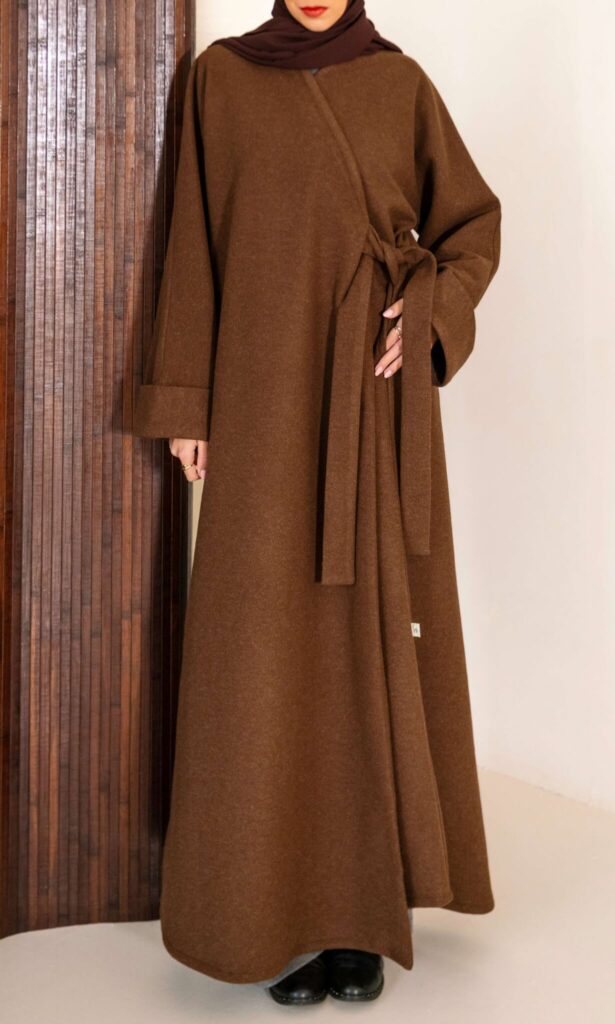Wrap Abaya Coat