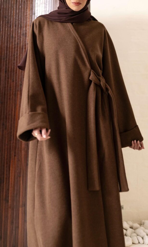 Wrap Abaya Coat