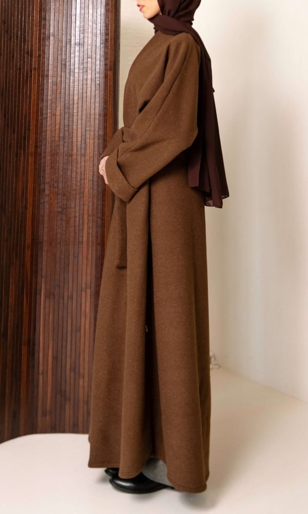 The Contour Coat in Chestnut
