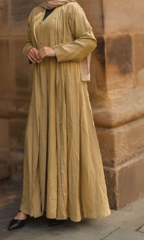 The Linen Layered Abaya