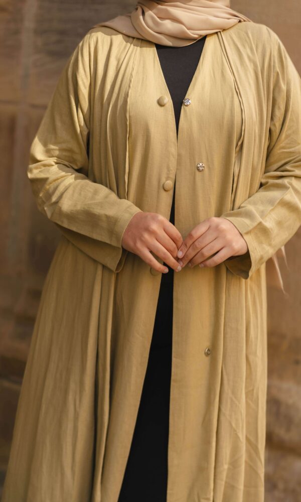 The Linen Layered Abaya