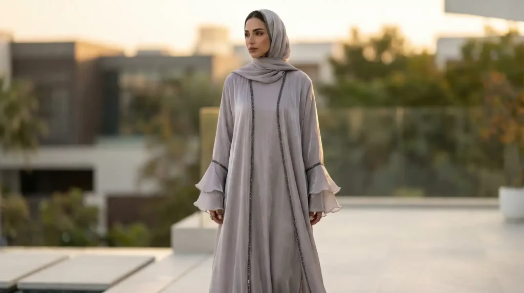 Hiba Diamanté Set Abaya