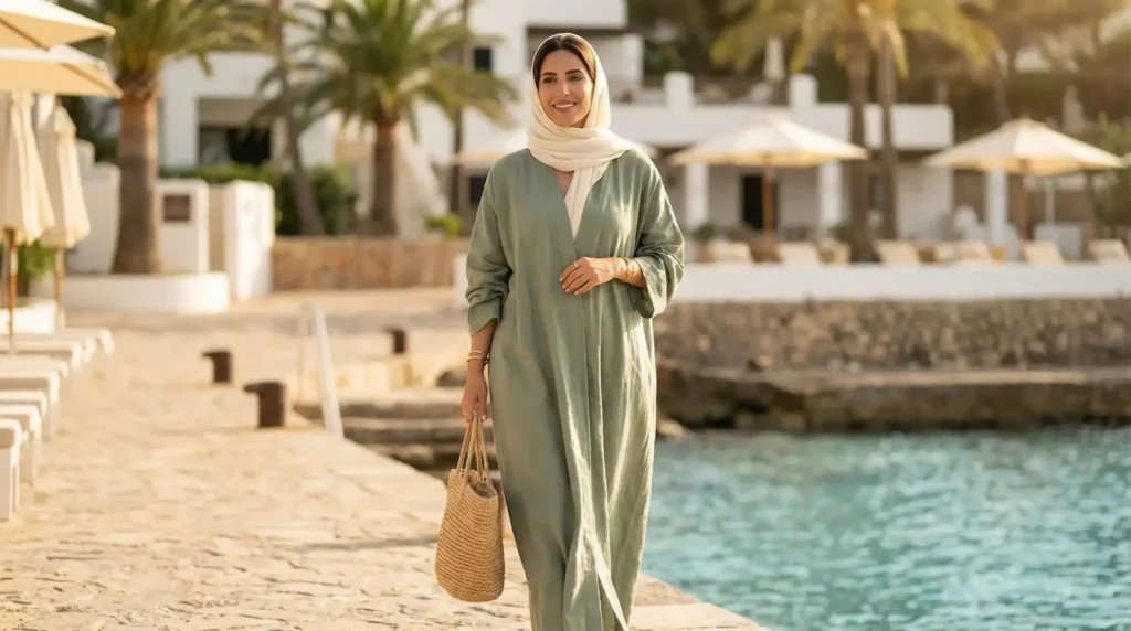 Modest Vacation Editorial Fashion