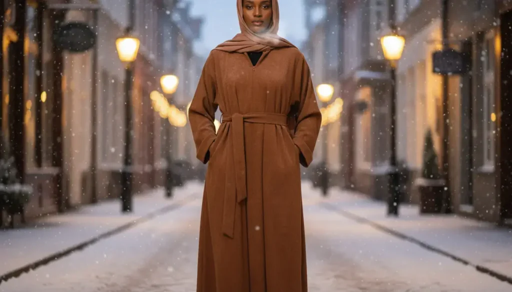 Winter ready abayas