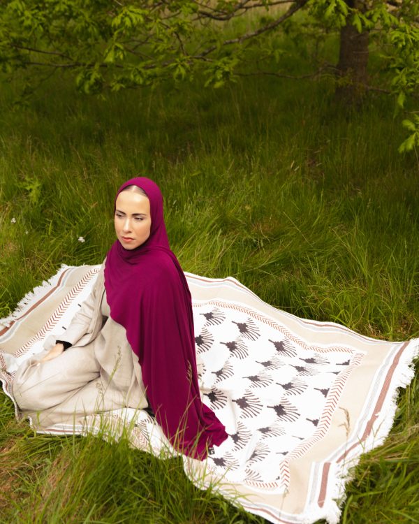Jersey Hijab - Merlot