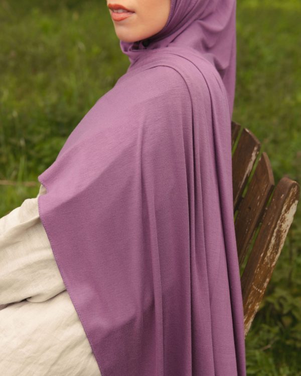 Jersey Hijab - Orchid Purple