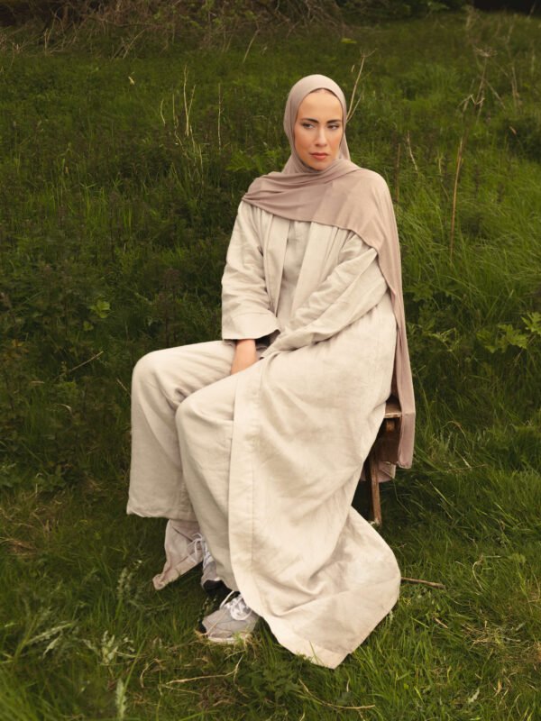 Jersey Hijab in Beige
