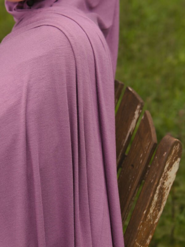Jersey Hijab in Orchid Purple