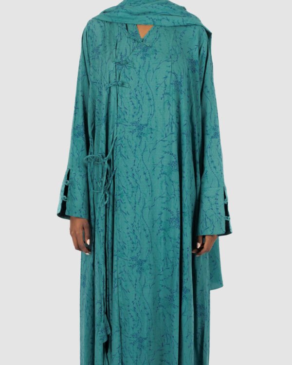 Wild Fern Wrap Abaya