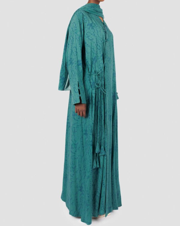 Wild Fern Wrap Abaya