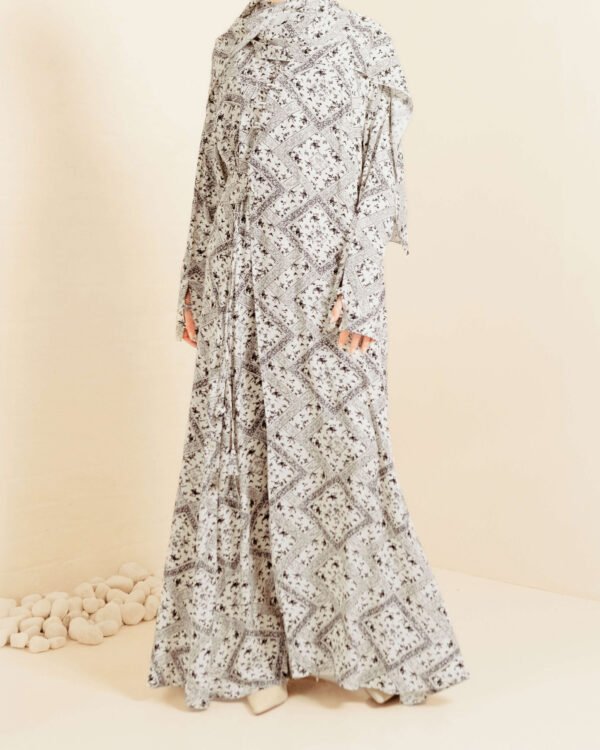 Patchwork Posy Wrap Abaya