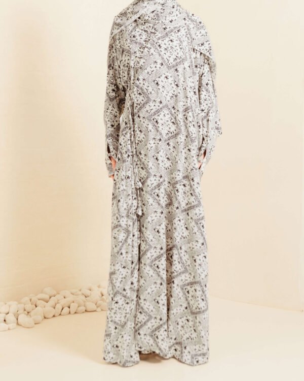 Patchwork Posy Wrap Abaya