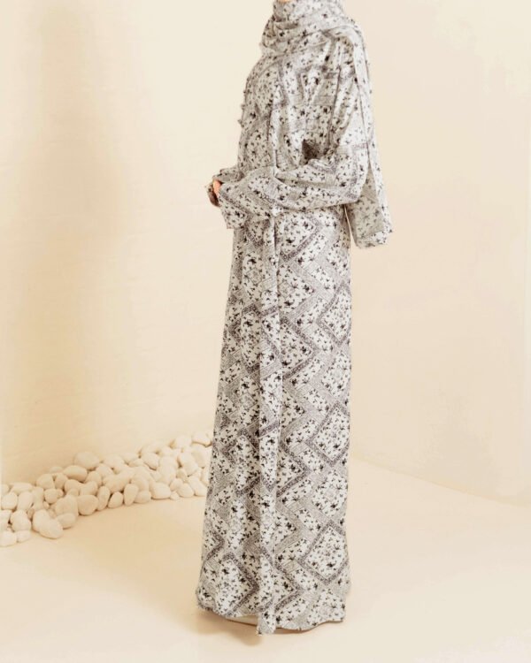 Patchwork Posy Wrap Abaya