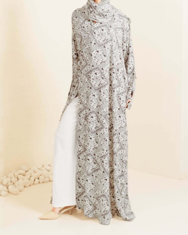 Patchwork Posy Wrap Abaya