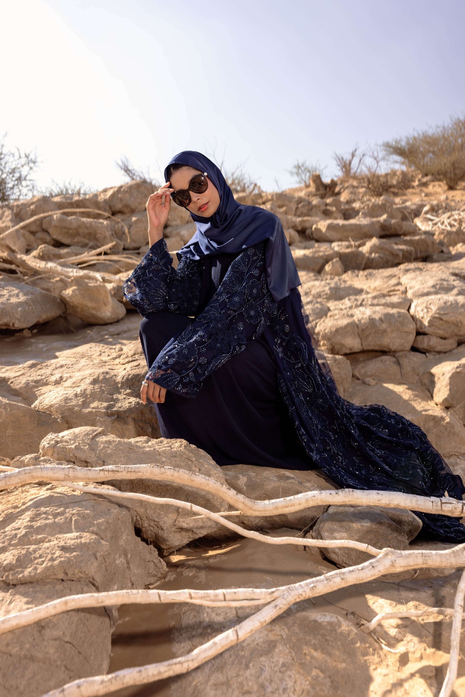 Tanjila Lace Abaya Set by Abayas Boutique