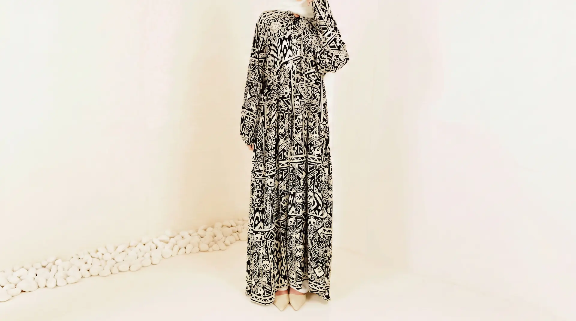 Summer Drop One of Cotton Abayas
