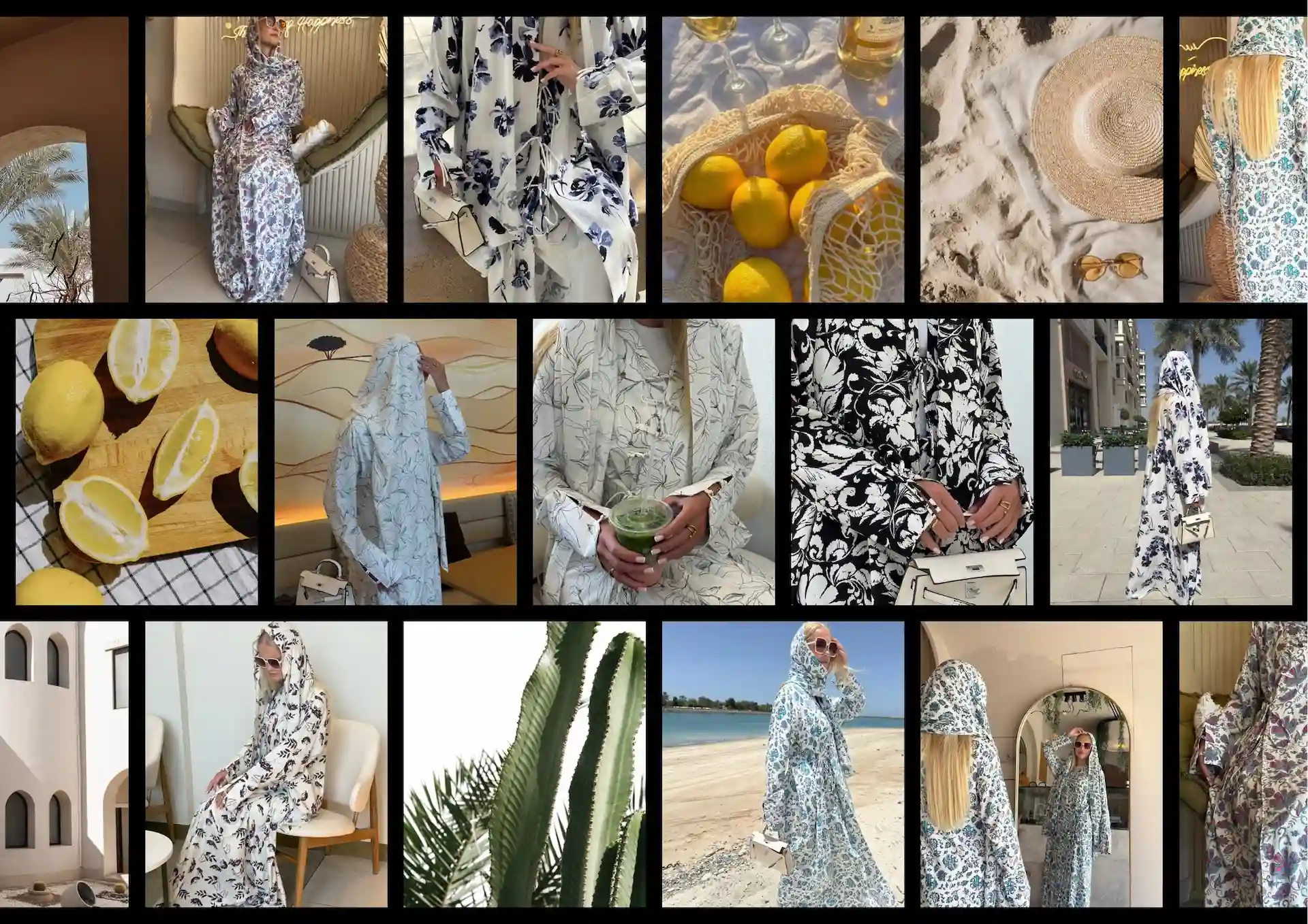 Summer Drop Two Abayas