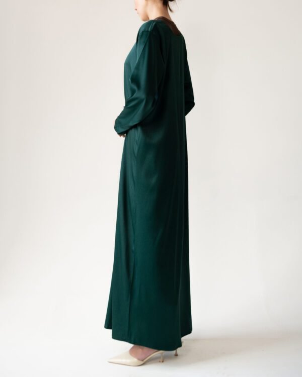 Long Sleeve Dress in Emerald