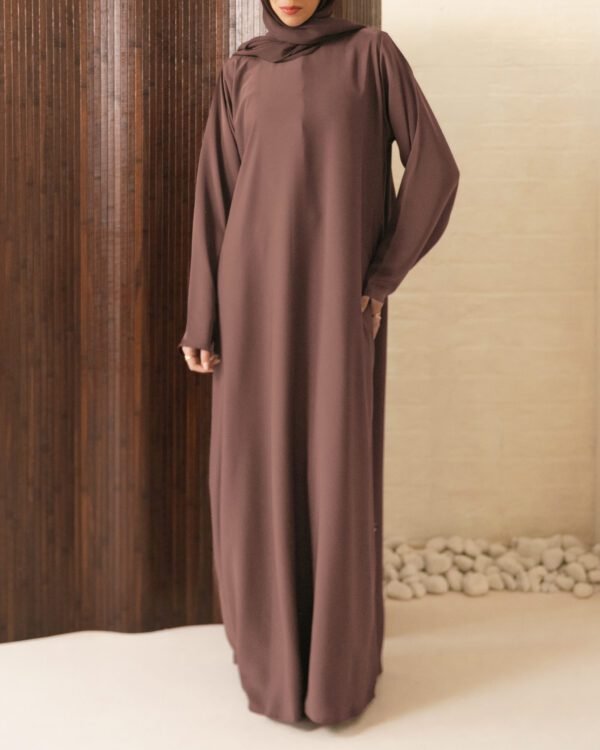 Nida Dress in Mink Mauve